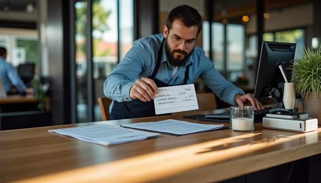 Existe-t-il une assurance contre la perte d’un chèque remis en agence ?