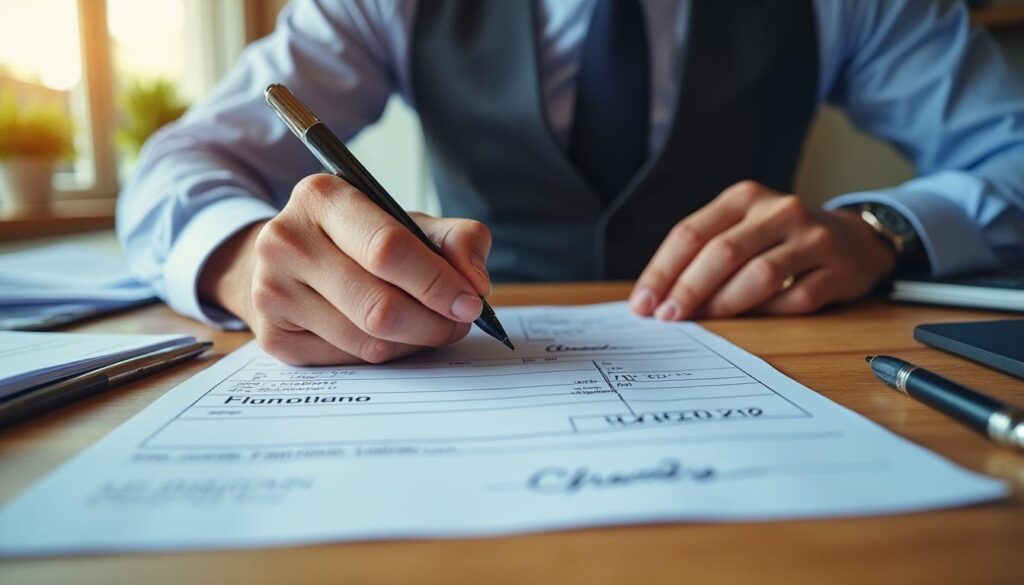 Comment la validité de la signature d’un chèque est-elle vérifiée en agence bancaire ?