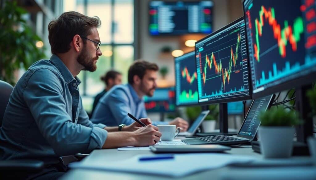 Comment interpréter les fluctuations des indices financiers au cours d’une session CAC40 ?