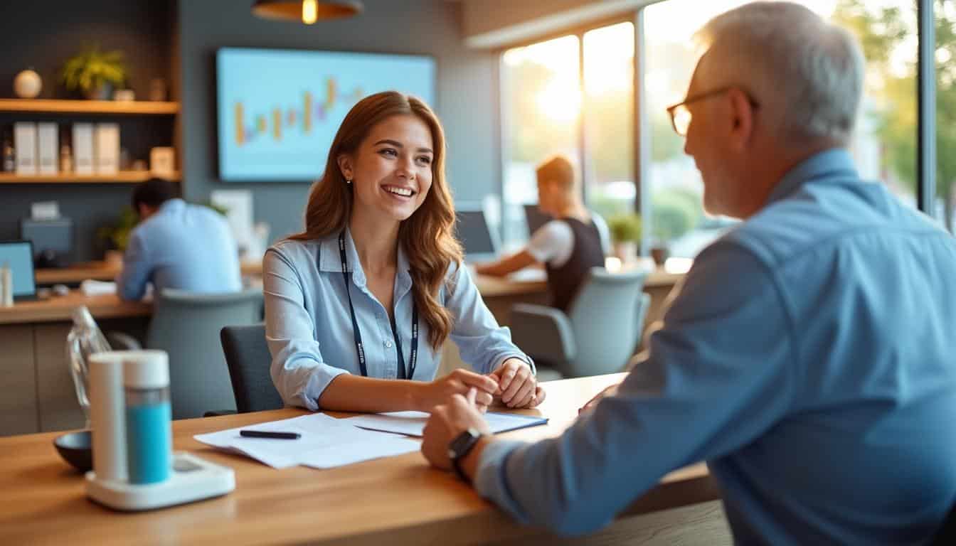 Illustration: Découvrir le rôle et les missions d’un auxiliaire d’été en agence bancaire