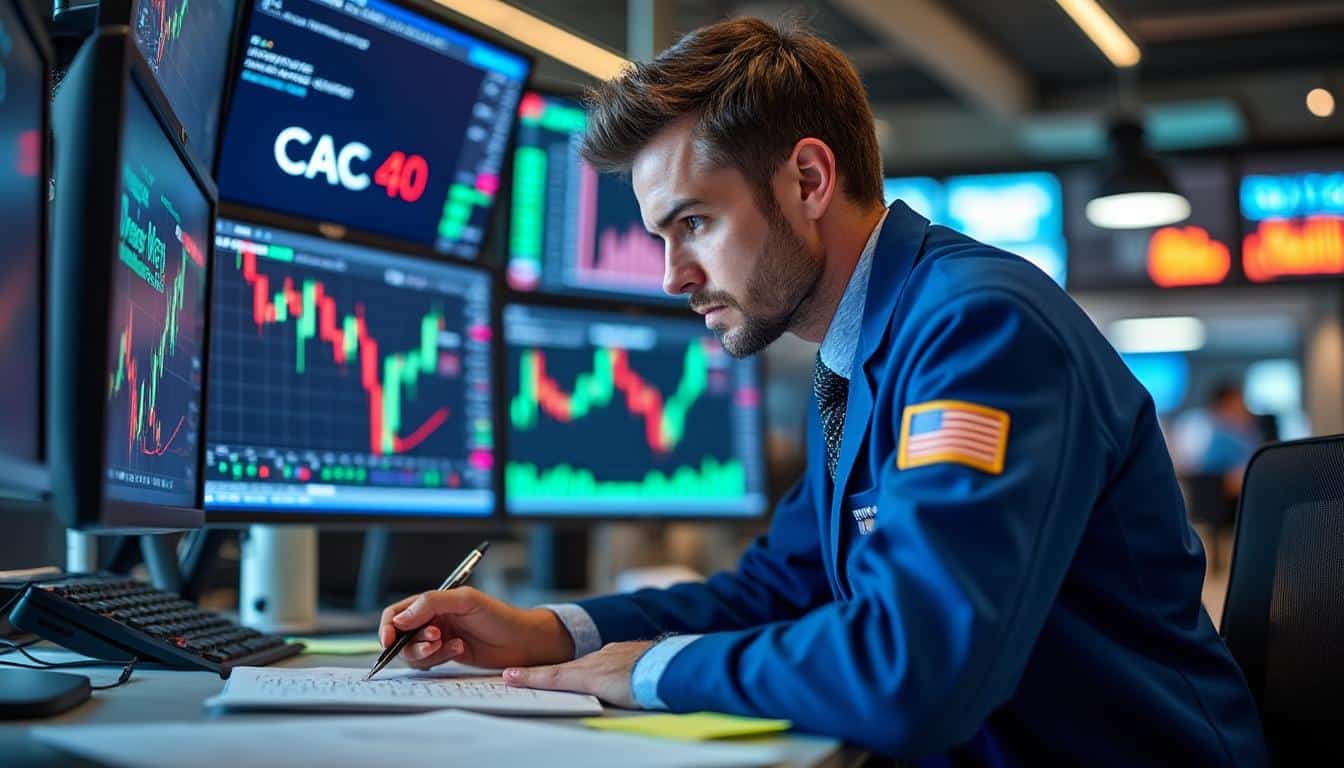 Illustration: Comprendre l’indice boursier phare du marché français