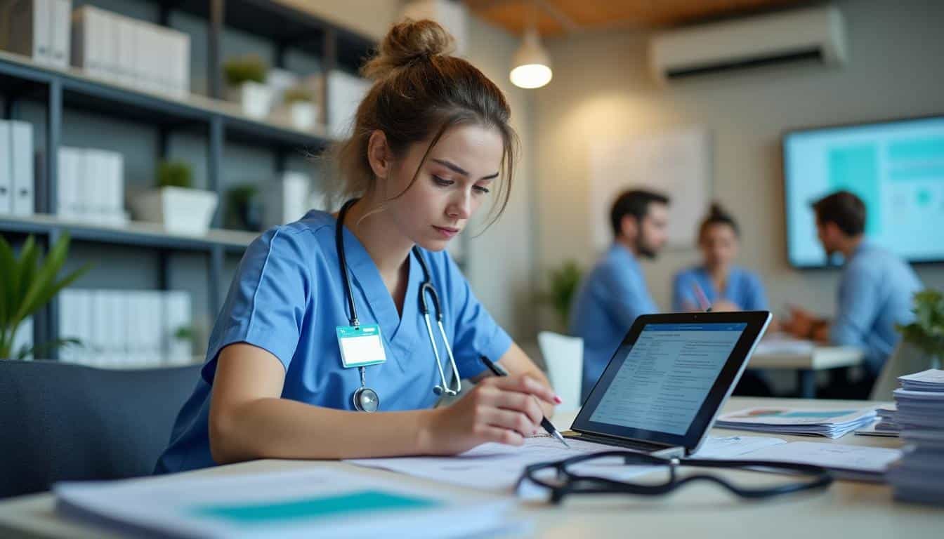 Illustration: Comment sélectionner la mutuelle adaptée selon le statut professionnel infirmier