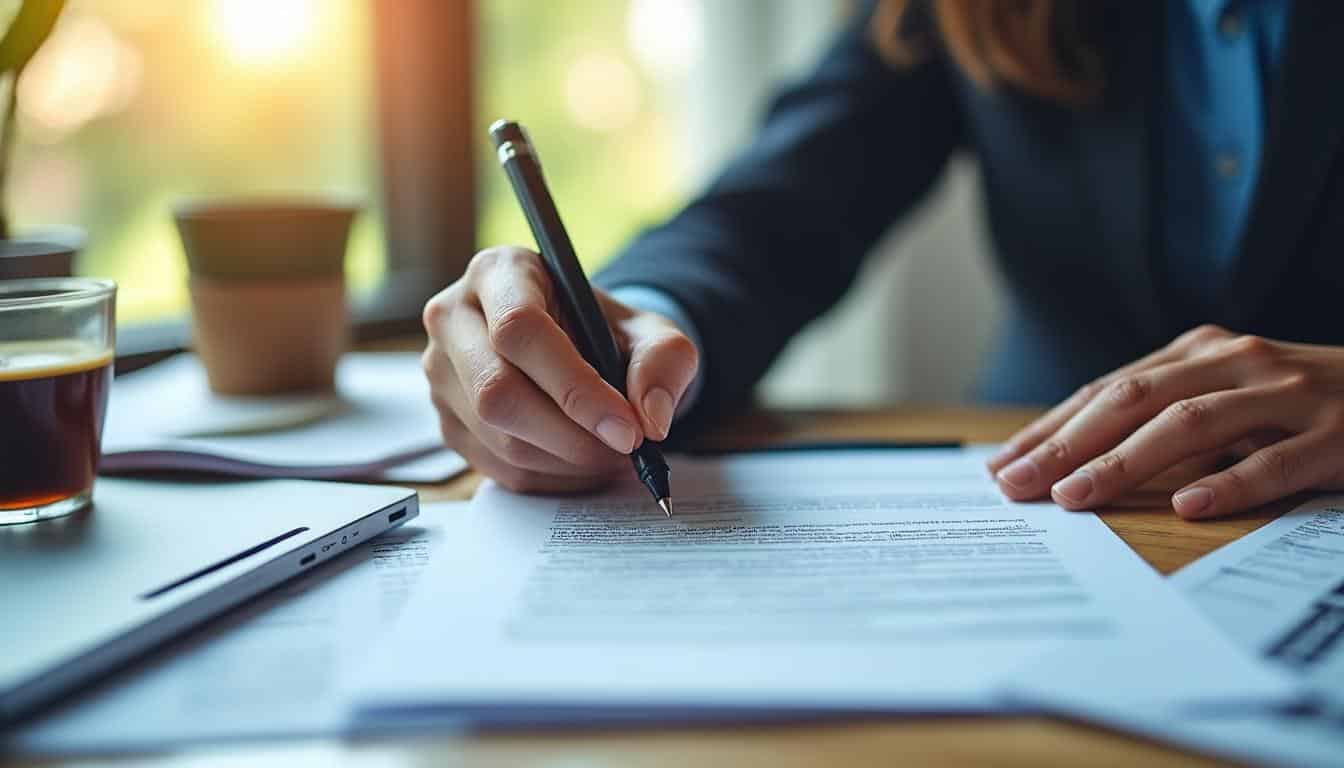Illustration: Comprendre le rôle et les exigences d’une lettre type pour résilier un contrat d’assurance